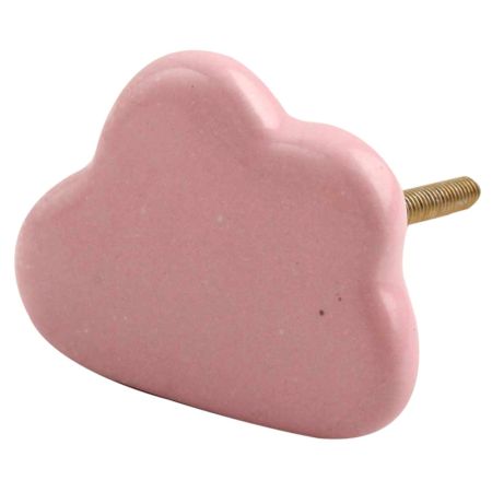 Pink Cloud Ceramic Cabinet Knob Online